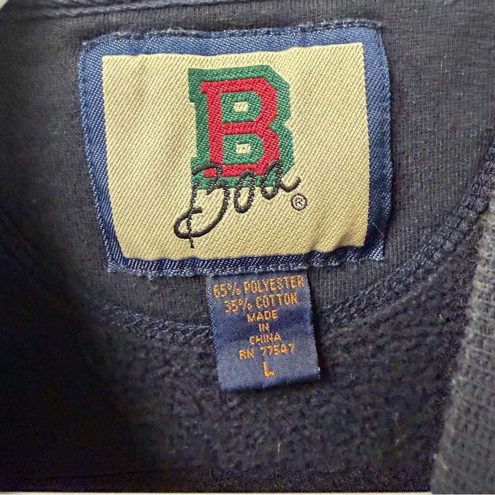 Vintage Boa Auburn University Crewneck Pullover Navy‎ Sweatshirt Size Large - Picture 2 of 4